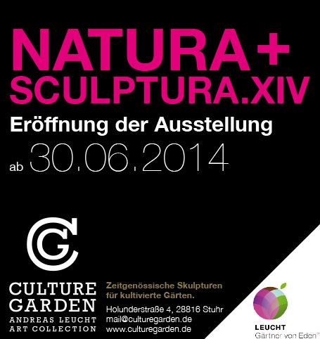NATURA+ SCULPTURA.XIV Culture Garden Andreas Leucht Art Collection